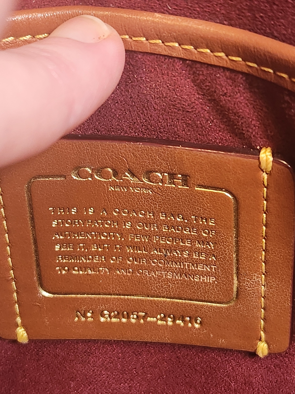 Coach Parker Rivets Tea Rose Chain Bag - Picture 12 of 14